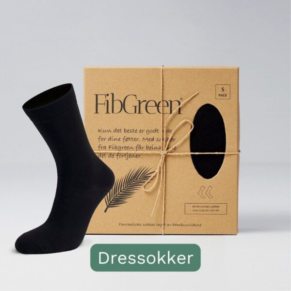 5 pk dressokker - Bilde 2